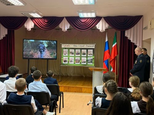 Учащиеся Лаишевского района узнали о службе в пограничных войсках ФСБ России