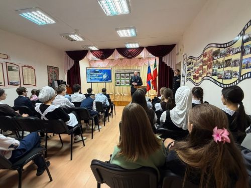 Учащиеся Лаишевского района узнали о службе в пограничных войсках ФСБ России