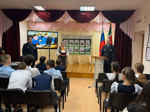 Учащиеся Лаишевского района узнали о службе в пограничных войсках ФСБ России