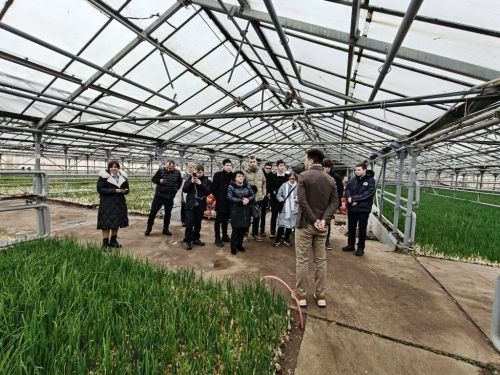 Старшеклассники Лаишевской школы-интерната познакомились с агробизнесом