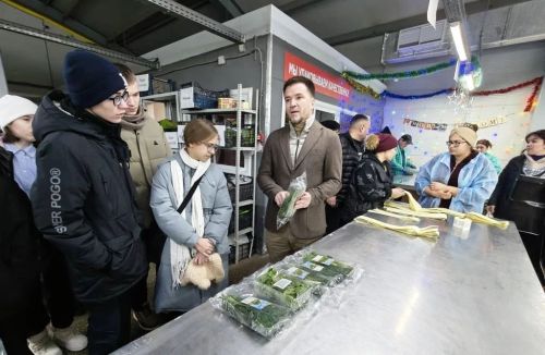 Старшеклассники Лаишевской школы-интерната познакомились с агробизнесом