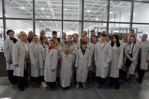 Гостями завода в Лаишевском районе стали подростки из Зеленодольска