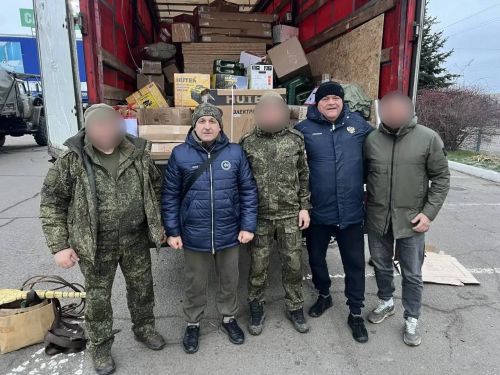 В зону СВО прибыла очередная крупная партия гуманитарной помощи