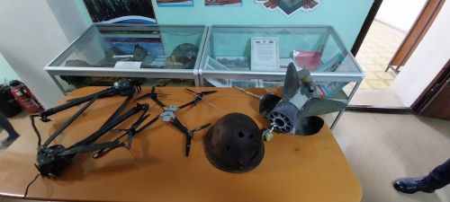 Патриотический уголок Боевой славы пополнился экспонатами из зоны СВО в Лаишевской школе №3