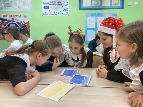 Учащихся Лаишевского района познакомили с новогодними традициями народов России