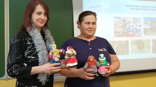 Учащихся Лаишевского района познакомили с новогодними традициями народов России