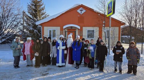 В Лаишевском районе провели новогоднюю акцию «Российский Дед Мороз»