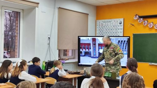 Участник СВО стал гостем «Урока мужества» в Лаишевском районе