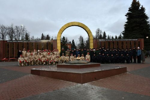 Жители города Лаишево почтили память Героев Отечества