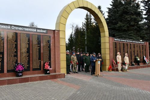 Жители города Лаишево почтили память Героев Отечества