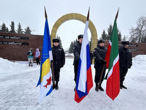 В парке Победы города Лаишево состоялся митинг