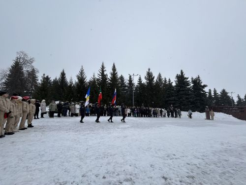 В парке Победы города Лаишево состоялся митинг