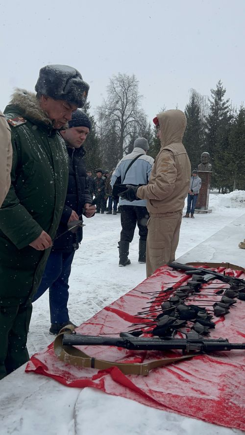 В парке Победы города Лаишево состоялся митинг