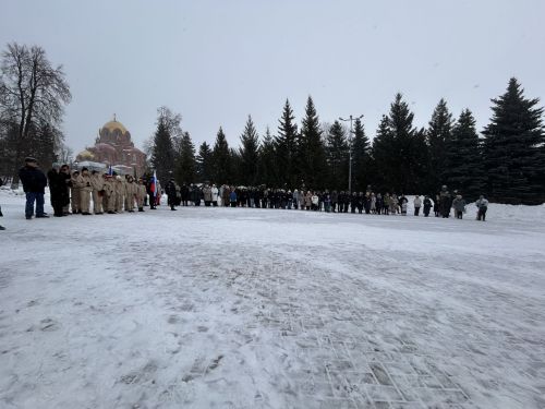 В парке Победы города Лаишево состоялся митинг
