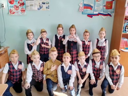 Смотр строя и песни ко Дню защитника Отечества шагает по Лаишевскому району