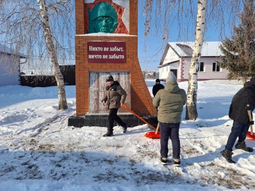 Юнармейцы Лаишевского района провели акцию «Обелиск»