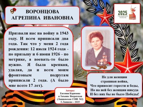 В годы Великой Отечественной войны воевали наравне с мужчинами
