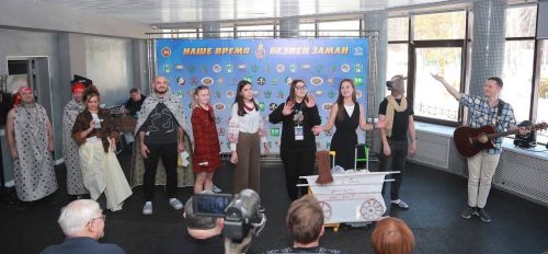 На слете работающей молодежи Татарстана в Лаишевском районе собрались около ста участников