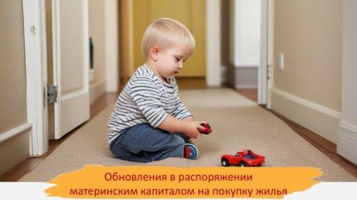 Торак сатып алуга ана капиталы белән эш итүдә яңартулар