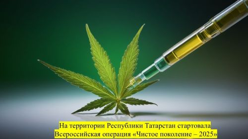 В Татарстане проходит Всероссийская операция по борьбе с наркоманией
