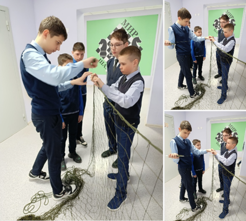Ташкирмәндә укучылар волонтерлар сафын тулыландырды