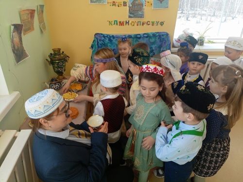 Дети Лаишевского района знакомились с праздником Науруз
