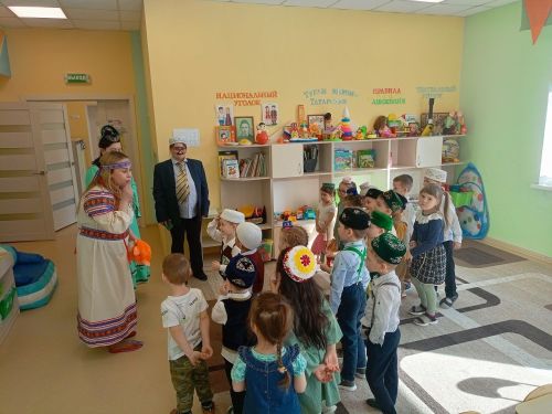 Дети Лаишевского района знакомились с праздником Науруз