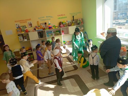 Дети Лаишевского района знакомились с праздником Науруз