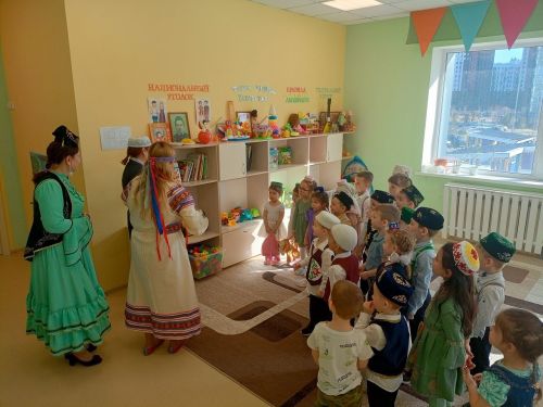 Дети Лаишевского района знакомились с праздником Науруз