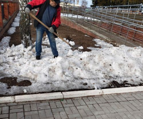 На субботник выходи!