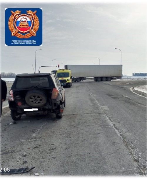 В Лаишевском районе в ДТП пострадала пассажирка легковушки