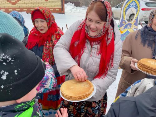Широкая наша Масленица в селе Рождествено