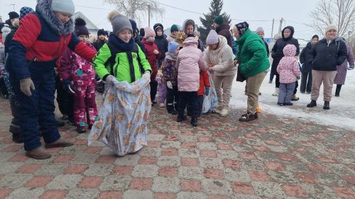 Масленицу в Лаишевском районе проводили народными гуляниями
