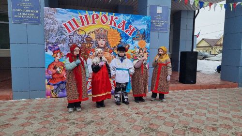 Масленицу в Лаишевском районе проводили народными гуляниями