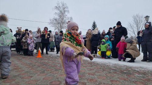 Масленицу в Лаишевском районе проводили народными гуляниями
