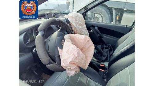 Лаеш районында юл-транспорт һәлакәтендә җиңел машина пассажиры зыян күргән