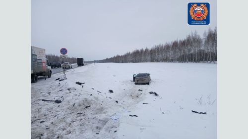 На автодороге Столбище — аэропорт произошло ДТП
