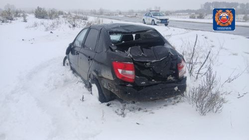 Водитель пострадал в ДТП