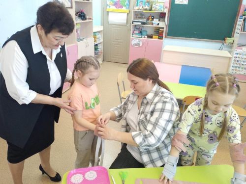 Столбищеның «Акварелька» балалар бакчасында юл хәрәкәте иминлеге көне уңышлы узды