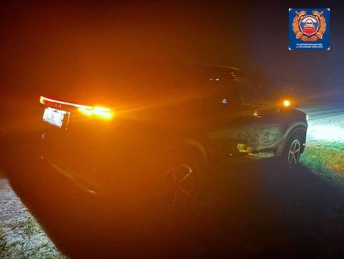 Төнге юл-транспорт һәлакәте: Столбище-Атабай трассасында автомобиль кабан белән бәрелешкән