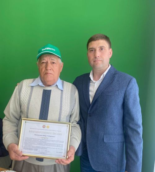Лаеш районында хезмәт ветераннарын котладылар