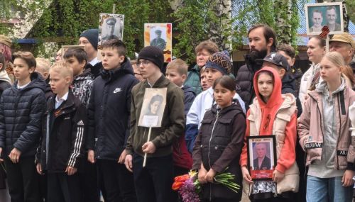 Митинг к 80-летию Великой Победы стал важным событием для жителей Орловского поселения Лаишевского района