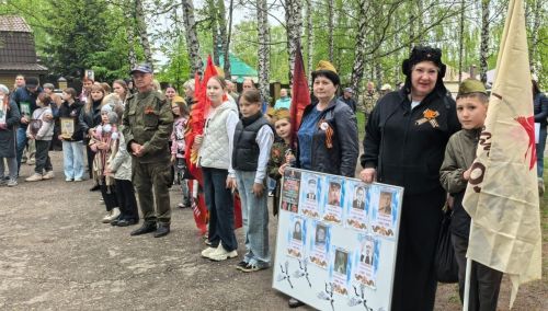 Митинг к 80-летию Великой Победы стал важным событием для жителей Орловского поселения Лаишевского района