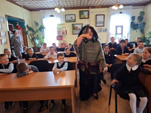Литературный праздник посвящения в читатели «Храм для души»