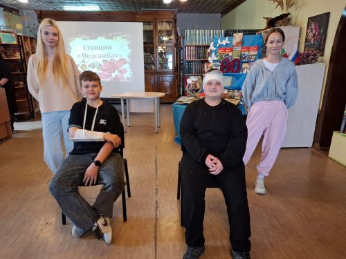 Квест «Весна, похожая на Победу» организован в Лаишевской библиотеке