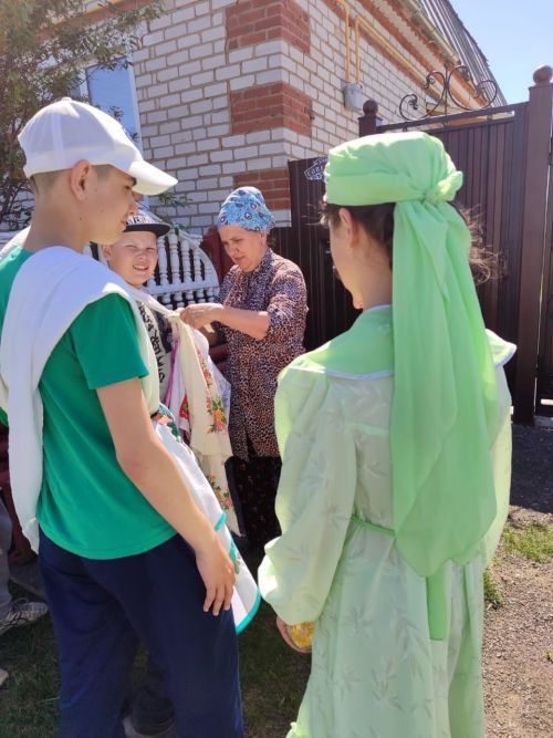 В селе Малые Елги прошел Мини-Сабантуй для детей