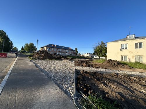 В Лаишево продолжают ремонтировать улицу Чернышевского