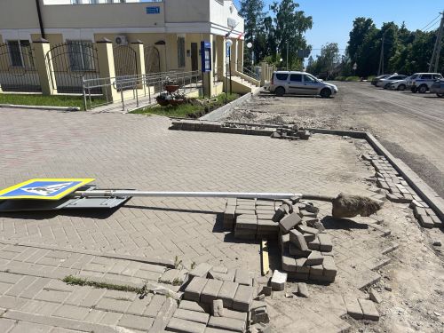 В Лаишево продолжают ремонтировать улицу Чернышевского
