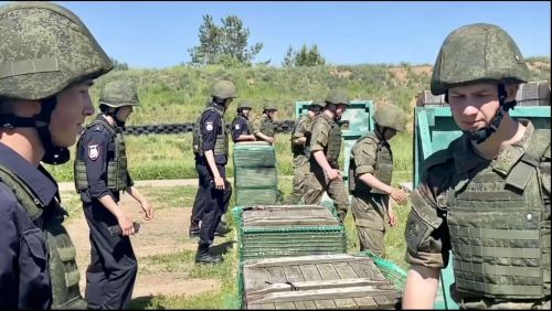 Студенты Лаишевского техникума посетили Казанское высшее командное танковое училище