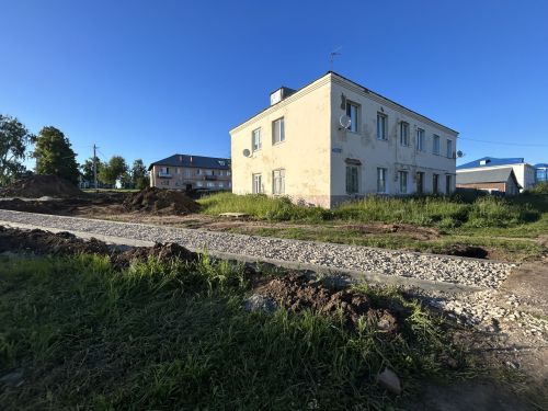 В Лаишево продолжают ремонтировать улицу Чернышевского